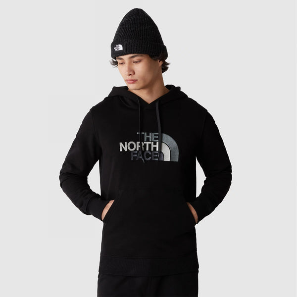 The North Face - Felpa con cappuccio Drew Peak TNF Black TNF Black - NF00AHJY - TNF/BLACK/TNF/BLACK