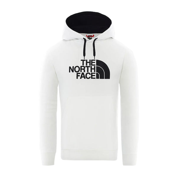 The North Face - Felpa con cappuccio Drew Peak TNF White TNF Black - NF00AHJY - TNF/WHITE/TNF/BLACK