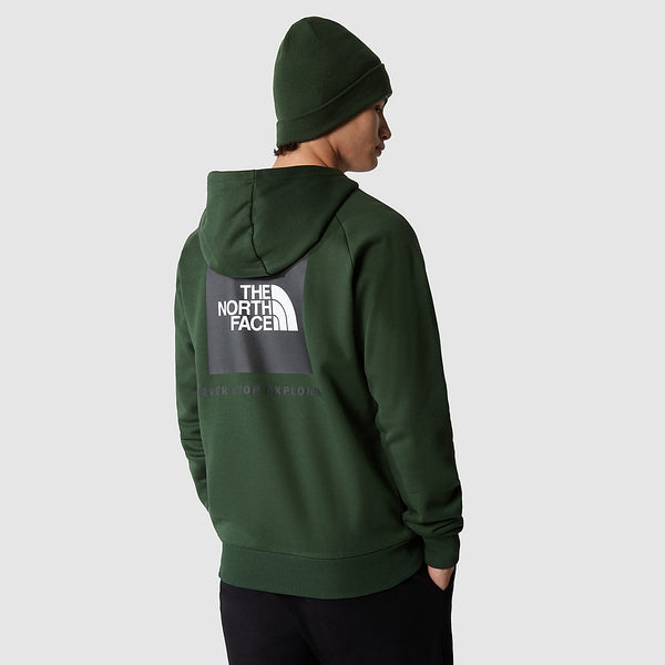 The North Face - Felpa con cappuccio Raglan Redbox Pine Needle - NF0A2ZWU - PINE/NEEDLE