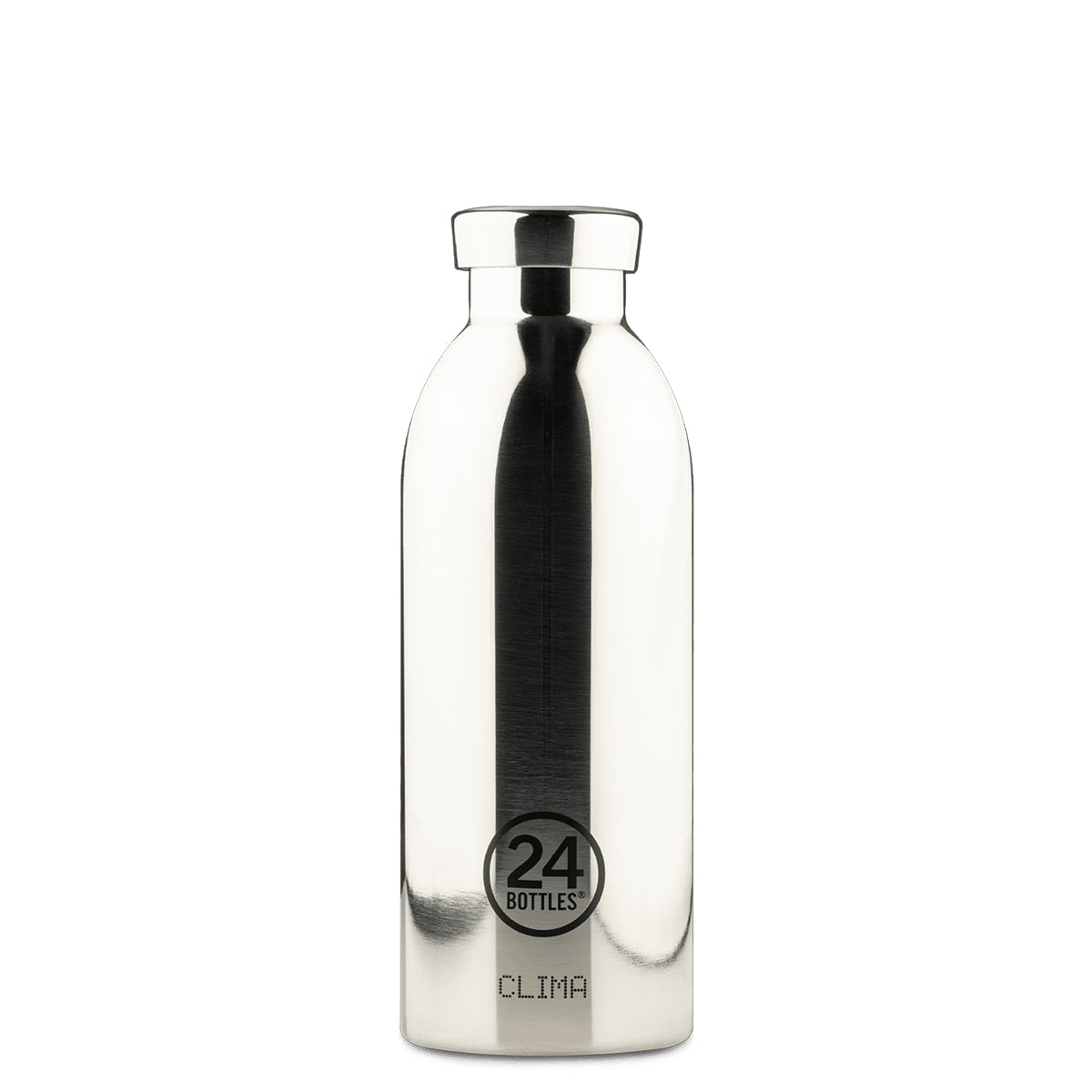 24 Bottles - Clima Bottle Mirror Steel 500 ml - CLIMA 500 ml - MIRROR/STEEL