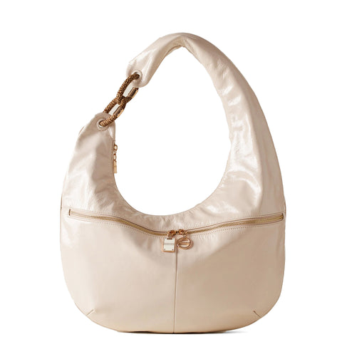 Borbonese - Hobo Bag Infinite Large Cachemire Color OP Naturale - 913942I11 - CACHEMIRE/COLOR/OP/NATURAL