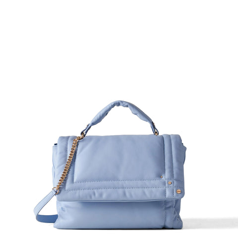 Borbonese - borsa a mano reverse medium topazio - 924667f29  | Italystation.com - Shop Now at italystation.com