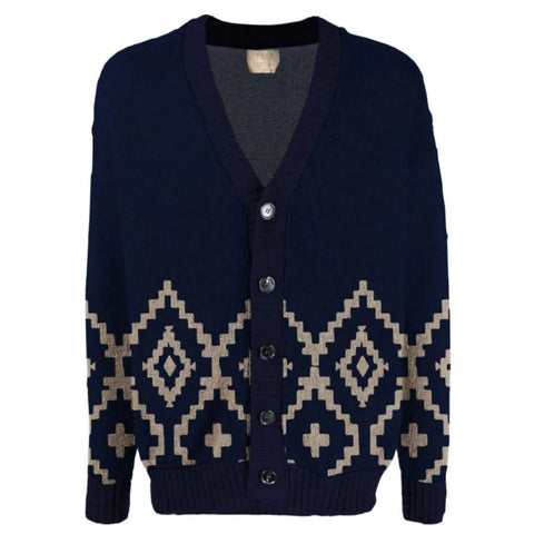 Tooco - Cardigan Varsity Kelly Navy - TOCOM VRS - KELLY/NAVY