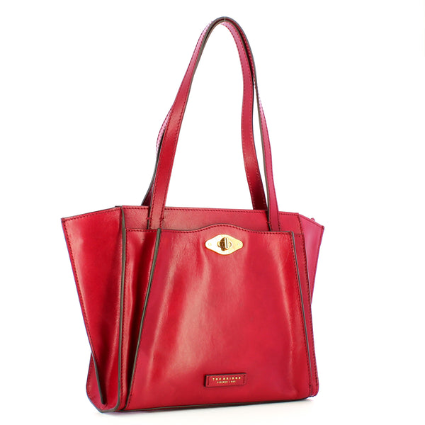 The Bridge - Shopping Bag Barbara - 44335201 - ROSSO/RIBES/ABB.ORO