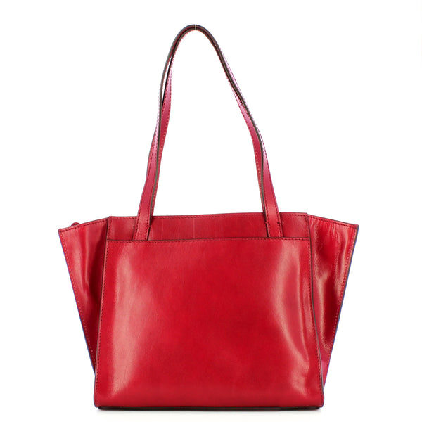 The Bridge - Shopping Bag Barbara - 44335201 - ROSSO/RIBES/ABB.ORO