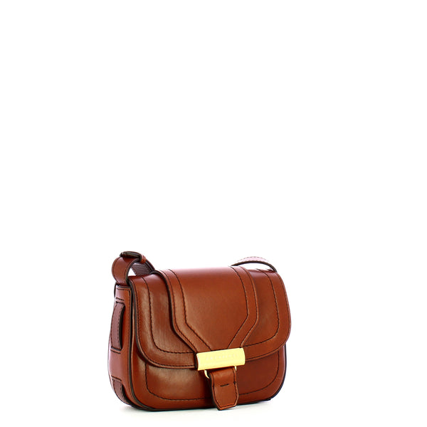 The Bridge - Borsa a tracolla Piccola Benedetta - 44550201 - MARRONE/14/ORO