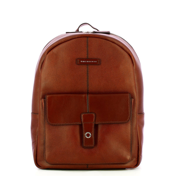 The Bridge - Biagio Backpack - 464622AG - MARRONE/14/RUTENIO/PALLADIO