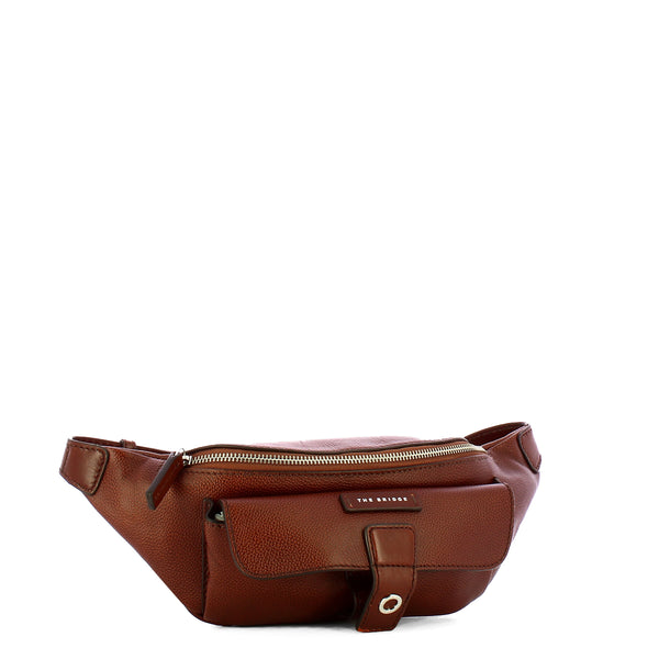 The Bridge - Biagio Belt Bag - 474602AG - MARRONE/14/RUTENIO/PALLADIO
