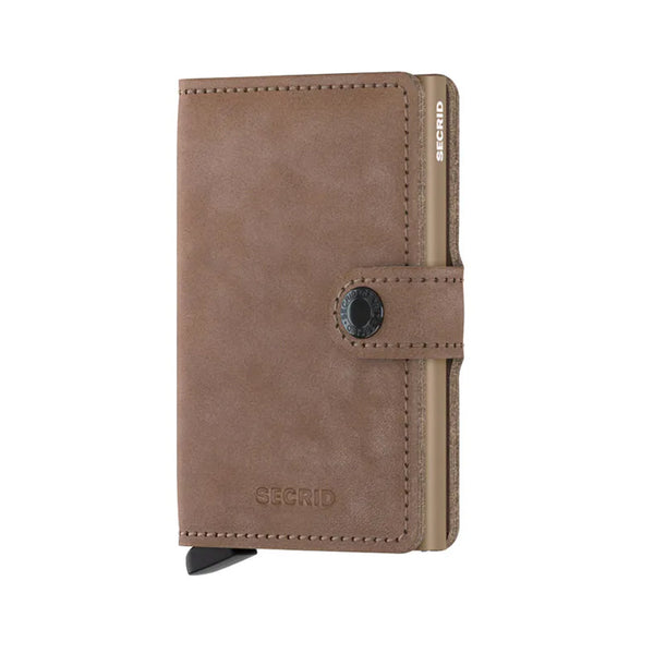 Secrid - Miniwallet Vintage RFID Taupe - MV-TAUPE - TAUPE