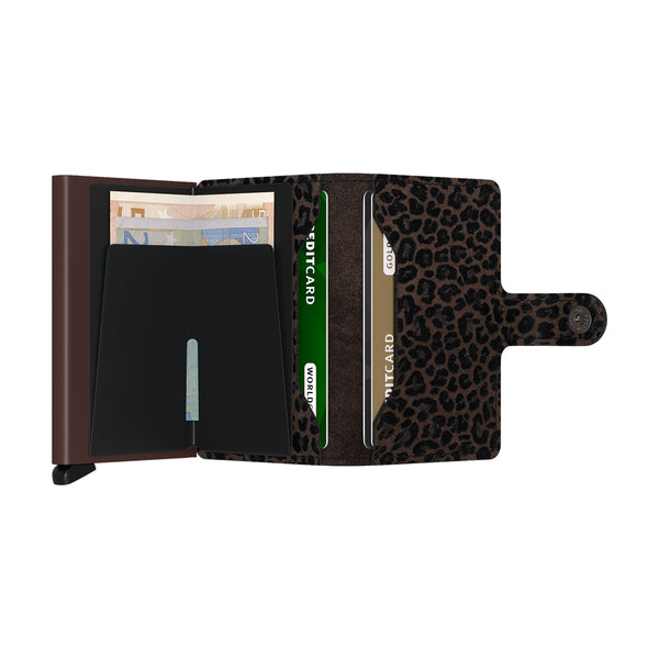 Secrid - Miniwallet Leo RFID Brown - MLE-BROWN - BROWN