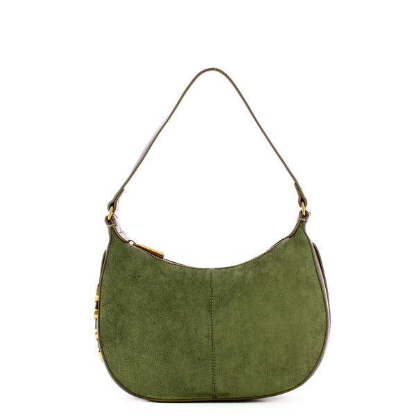 Liu Jo - Hobo Bag Small effetto suede Verdone - AA3179E0468 - VERDONE