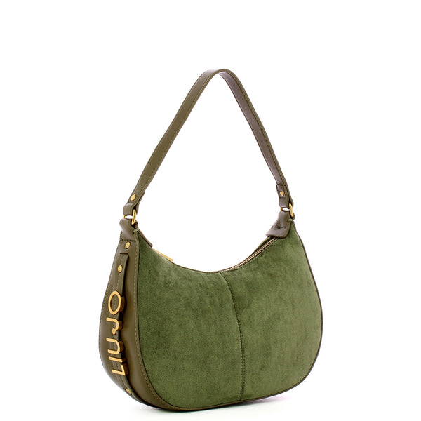 Liu Jo - Hobo Bag Small effetto suede Verdone - AA3179E0468 - VERDONE