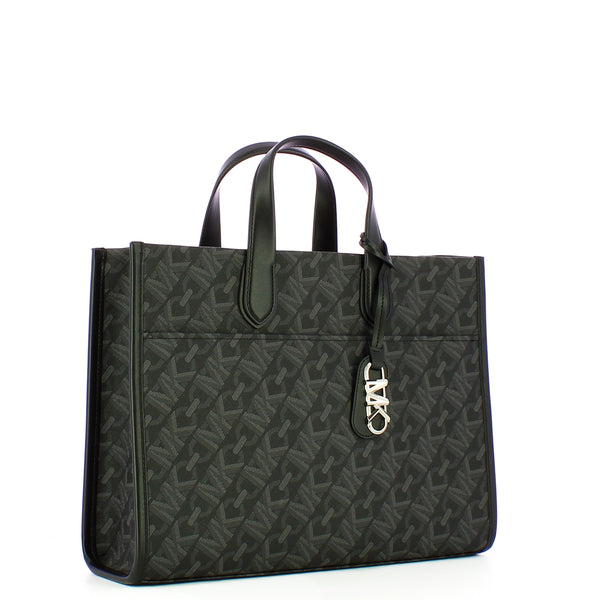 Michael Kors - Gigi Empire Large Black Handbag 30H3S3GT | Italystation.com Shop Now at italystation.com