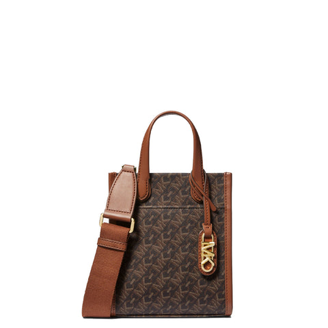 Michael Kors Michael kors - gigi xs brown luggage mini handbag - 32h3g | Italystation.com - Shop Now at italystation.com