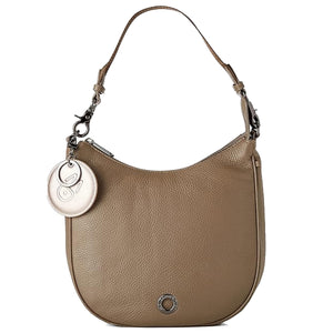 Mandarina Duck - Hobo Bag Mellow in pelle Clay - P10FZT75 - CLAY