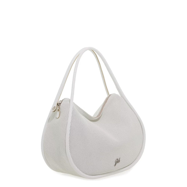 Gabs - borsa a mano selin s traforata bianco ottico - g010070t1x2 | Italystation.com - Shop Now at italystation.com