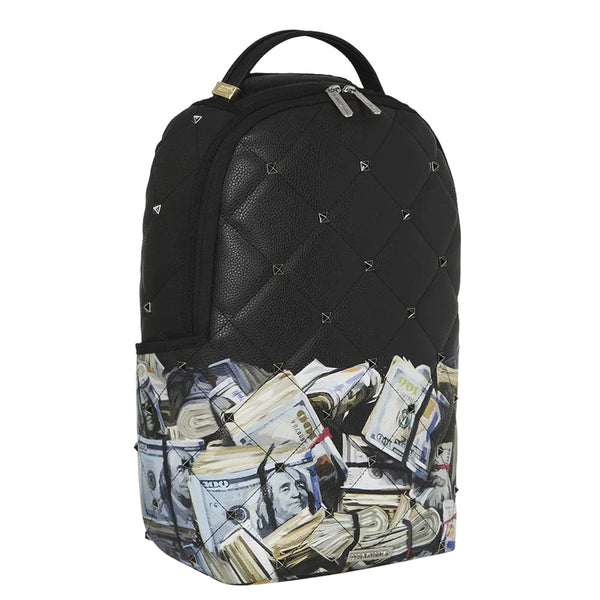 Sprayground - Zaino Quilted Money Stash Studded Limited Edition - 910B5470NSZ - QUILTED/MONEY