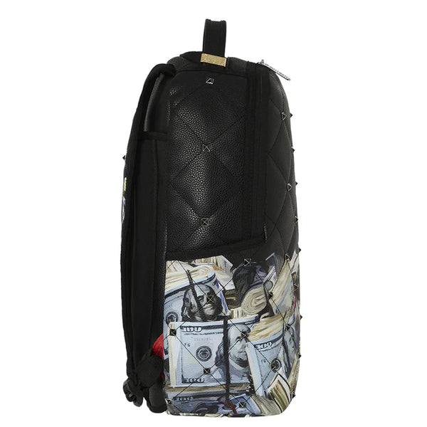 Sprayground - Zaino Quilted Money Stash Studded Limited Edition - 910B5470NSZ - QUILTED/MONEY