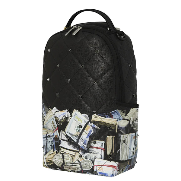 Sprayground - Zaino Quilted Money Stash Studded Limited Edition - 910B5470NSZ - QUILTED/MONEY