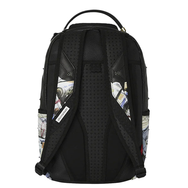 Sprayground - Zaino Quilted Money Stash Studded Limited Edition - 910B5470NSZ - QUILTED/MONEY