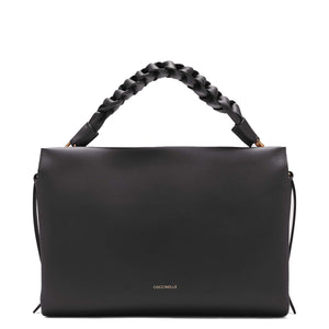 Coccinelle - Boheme Medium Noir Cuir Handbag - M50190201 - NOIR/CUIR