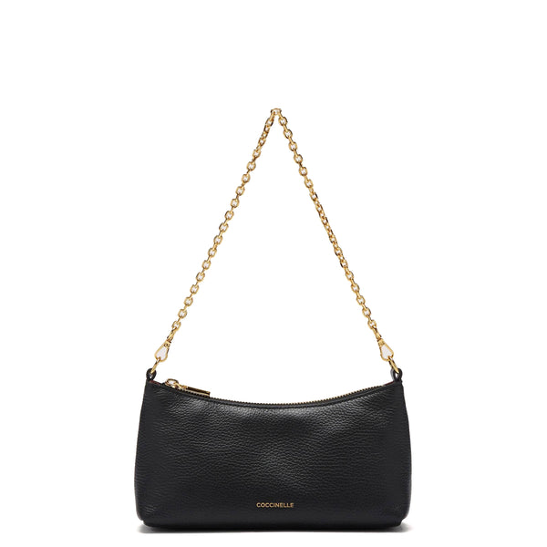 Coccinelle - aura noir minibag - qh0550101 - noir | Italystation.com - Shop Now at italystation.com