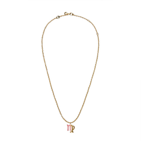 Coccinelle - Virgo Gold Peonia Necklace - P4H120801 - GOLD/PEONIA