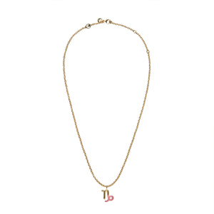 Coccinelle - Capricorn Gold Peonia Necklace - P4H120901 - GOLD/PEONIA