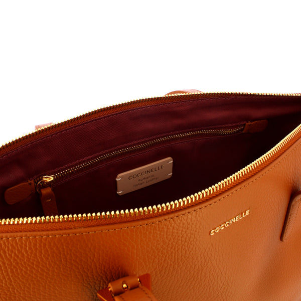 Coccinelle - Shopping Bag Gleen Medium Cuir - N15110301 - CUIR