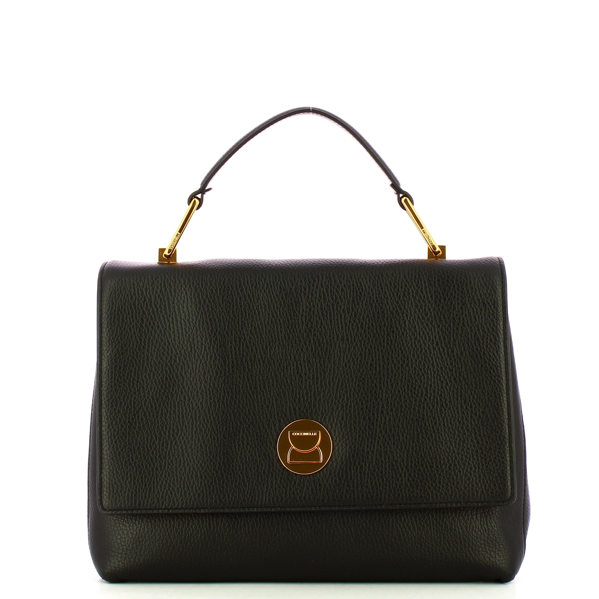 Coccinelle - Liya Noir Noir Handbag - MD0180101 - NOIR/NOIR