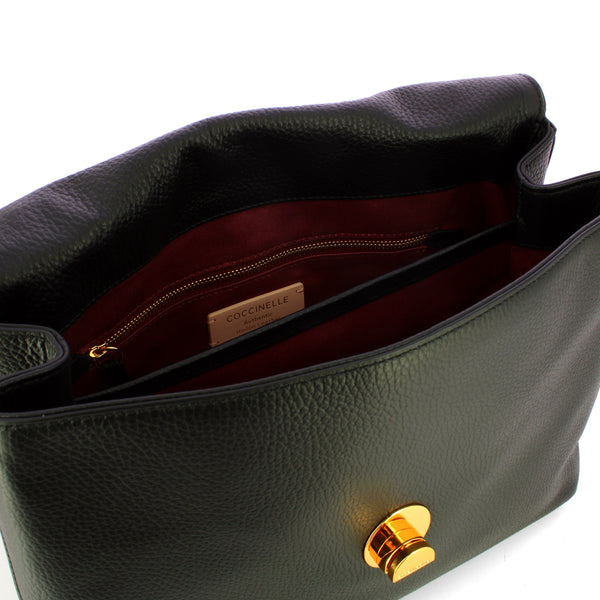 Coccinelle - Liya Noir Noir Handbag - MD0180101 - NOIR/NOIR