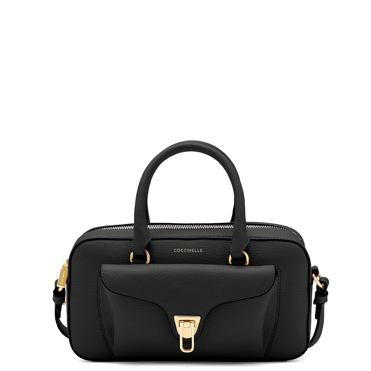 Coccinelle - beat soft medium noir handbag - mf6180401 - no | Italystation.com - Shop Now at italystation.com