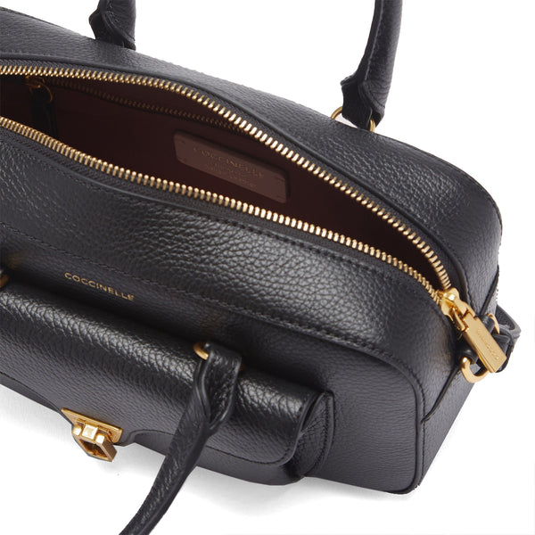 Coccinelle - beat soft medium noir handbag - mf6180401 - no | Italystation.com - Shop Now at italystation.com