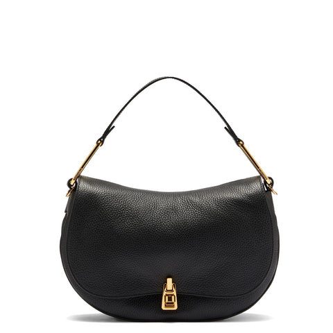 Coccinelle - magie medium noir shoulder bag - pqr180301 - n | Italystation.com - Shop Now at italystation.com