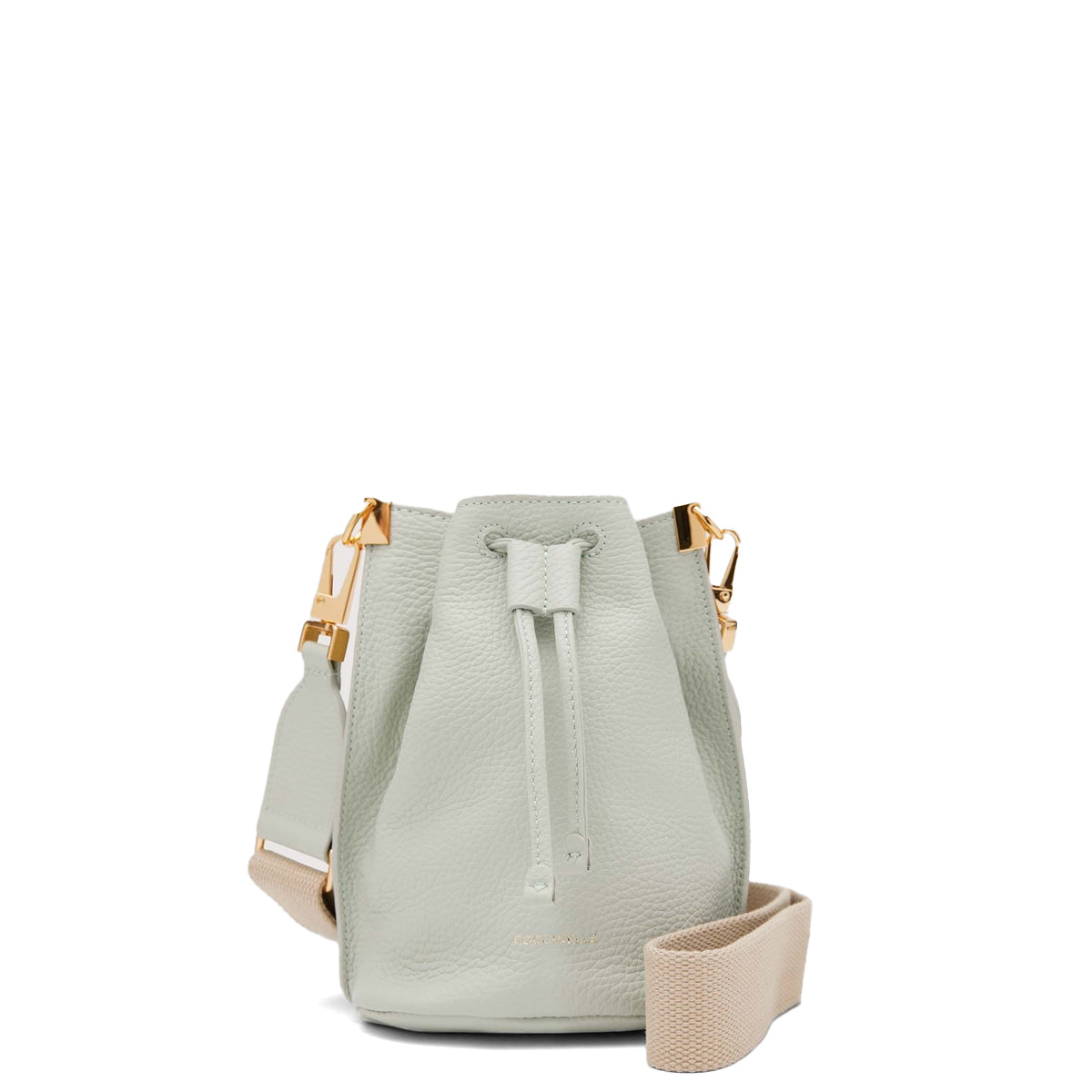 Coccinelle - hyle celadon green bucket bag - ph6630101 - ce | Italystation.com - Shop Now at italystation.com