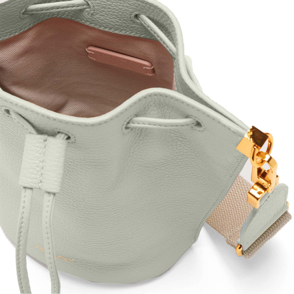Coccinelle - hyle celadon green bucket bag - ph6630101 - ce | Italystation.com - Shop Now at italystation.com