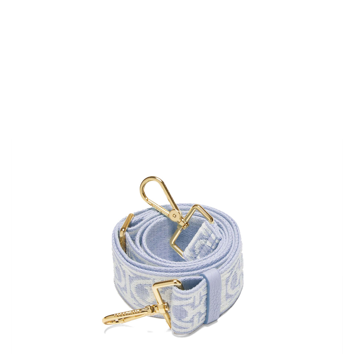 Coccinelle - Monogram Multicolor Mist Blue Fabric Shoulder Strap - M20682521 - MULTI/MI.BL/M.B