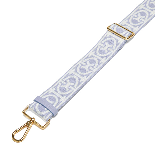 Coccinelle - Monogram Multicolor Mist Blue Fabric Shoulder Strap - M20682521 - MULTI/MI.BL/M.B