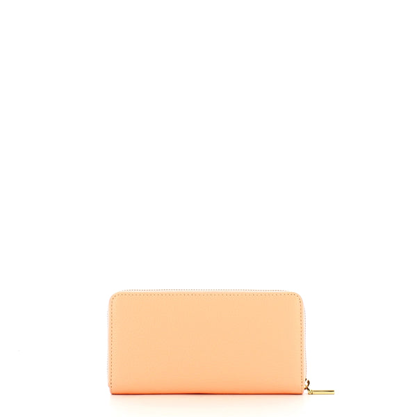 Coccinelle - metallic soft zip around sunrise wallet - mw51 | Italystation.com - Shop Now at italystation.com