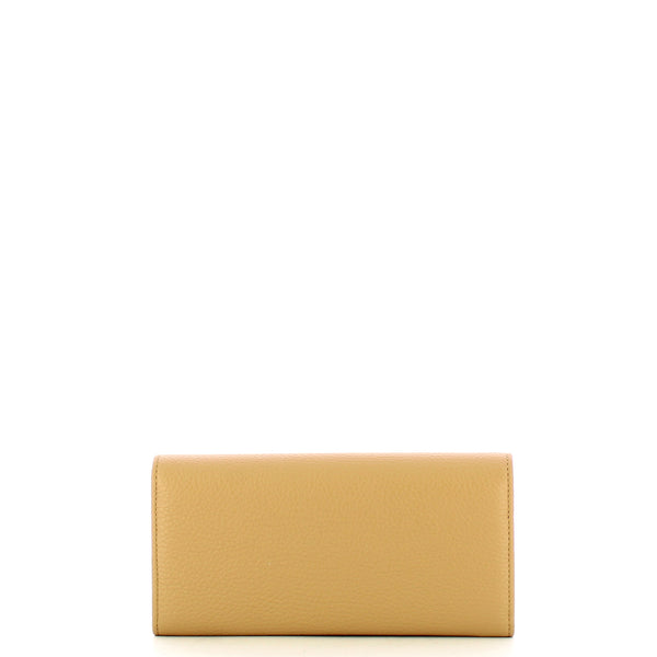 Coccinelle - metallic soft fresh beige wallet - mw5110301 - | Italystation.com - Shop Now at italystation.com
