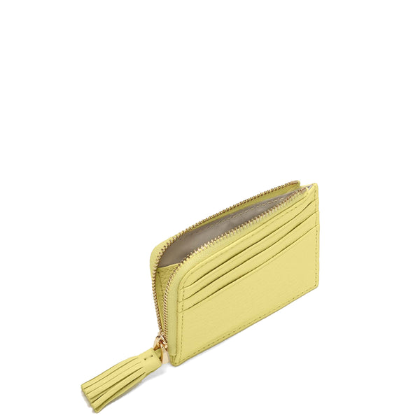 Coccinelle - Card Holder with Tassel Lime Wash - MU0128901 - LIME/WASH