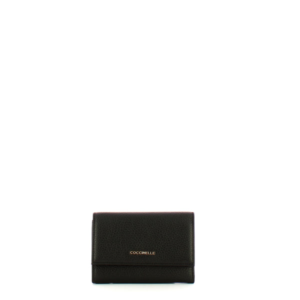 Coccinelle - Metallic Soft Noir Wallet - MW511D601 - NOIR
