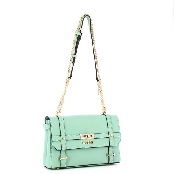 Guess - Emilee Turquoise Shoulder Bag - HWBG8862210 - TURQUOISE