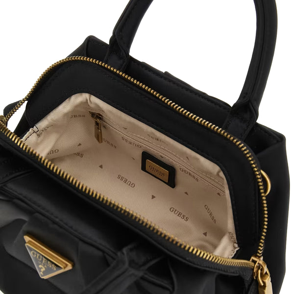 Guess - tori black satin mini handbag - hweb6856760 - black | Italystation.com