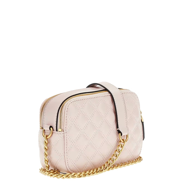 Guess - giully quilted light rose camera bag - hwqa8748140 - lig | Italystation.com - Shop Now at italystation.com