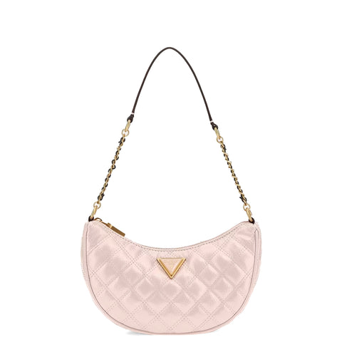 Guess - giully quilted light rose shoulder bag - hwqi8748120 - l | Italystation.com - Shop Now at italystation.com