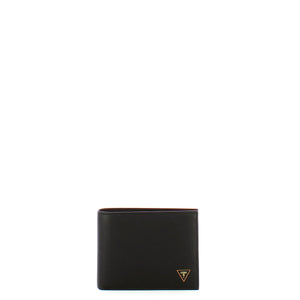 Guess - Mestre Black Wallet with coin pouch - SMSCLELEA20 - BLACK