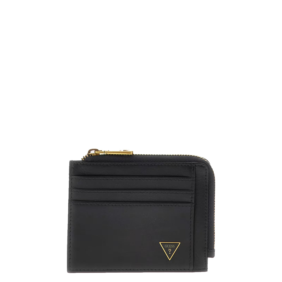 Guess - Scala Black leather Card Holder - SMSCLELEA75 - BLACK