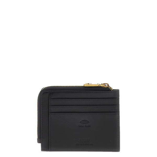 Guess - Scala Black leather Card Holder - SMSCLELEA75 - BLACK