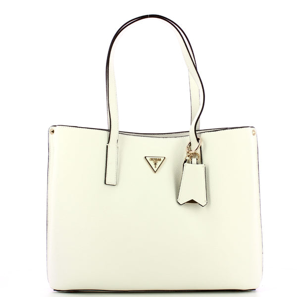 Guess - meridian stone tote - hwbg8778230 - stone | Italystation.com - Shop Now at italystation.com